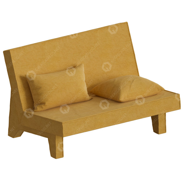 Sofa Massproductions Bam! 2 Seater 3D-Modell