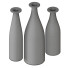 Vases Cappellini Green Bottles - MoJIoKo