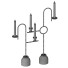 Chandeliers Cappellini Blue - MoJIoKo