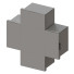 Полка Cappellini Cross Cabinet - MoJIoKo