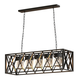 Lampa wisząca  Black 9945-5 5xE27 Model 3D