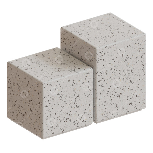 Tables basses Serax Terrazzo modèle 3D