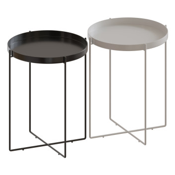 Table basse e15 Habibi Jet Black Modèle 3D