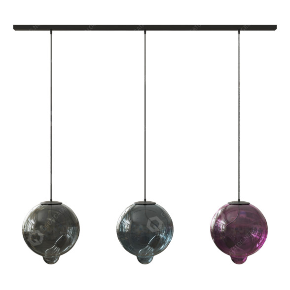Lampa wisząca Cappellini Meltdown model 3D