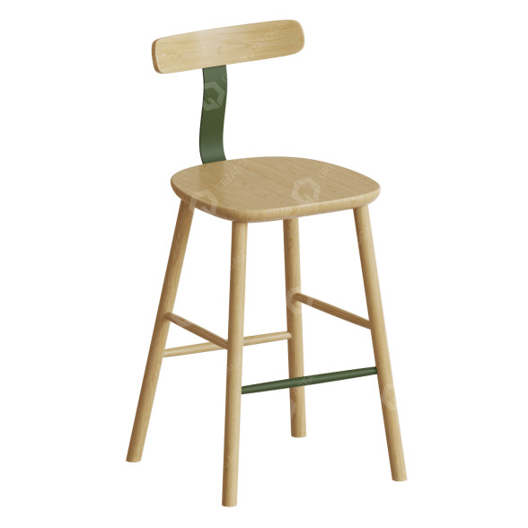 Barhocker Maruni T2 Mid 3D-Modell