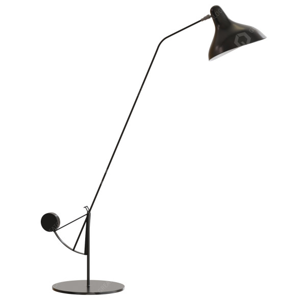 Schreibtischlampe DCW Editions Mantis BS3 3D-Modell