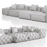 Sofa Living Divani Extra Soft - Visual.3d.art