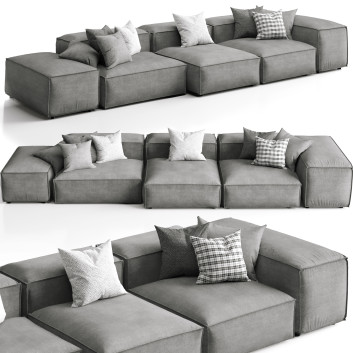 Диван  Living Divani Extra Soft 3D модель