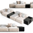Диван Living Divani Extra Soft Continetori - Visual.3d.art