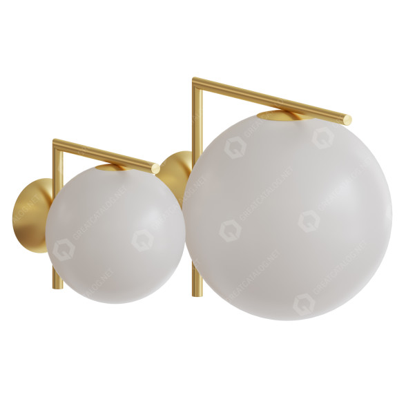 Wall Lamps Flos IC Ceiling 3D model