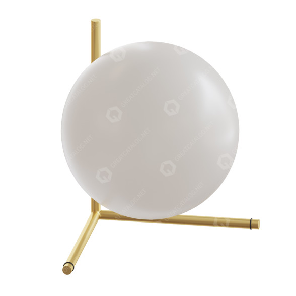 Table Lamp Flos IC T2 3D model