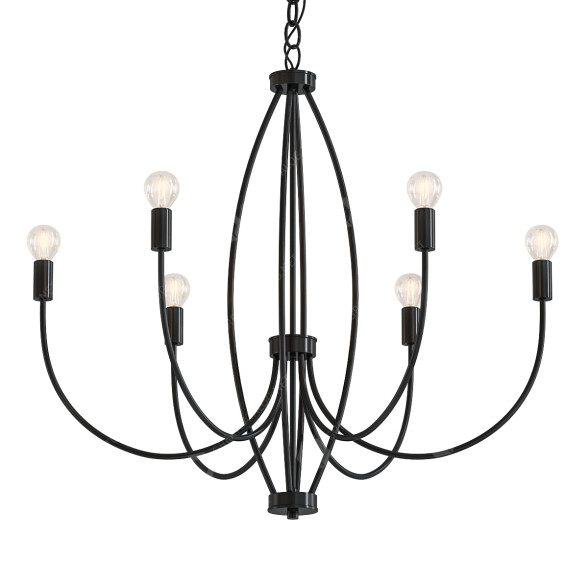 Люстра Capital Lighting Corey 3D модель