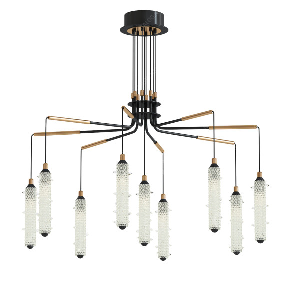 Żyrandol Salini Modern Crystal model 3D