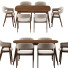 Table and Chairs Article Savis Mist - DayToday