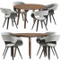 Mesa y sillas Armen Living Verano - DayToday