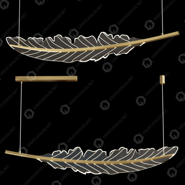 Lámpara colgante Minimalist Modelo 3D