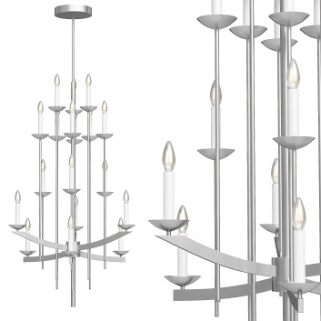 Люстра Kichler Lighting Lighting Spires Brushed Nickel