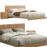 Lit et tables de chevet Modern Paneled Wood - ED-MONTE