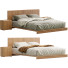 Lit et tables de chevet Modern Paneled Wood - ED-MONTE