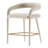 Tabouret de bar CB2 Lisette White Counter - DayToday