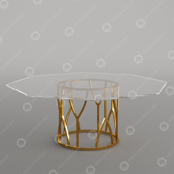 Журнальный столик Bvil 3D модель