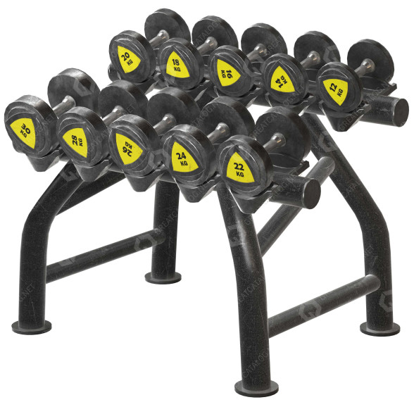 Estantería y mancuernas Ziva ST2 Modelo 3D