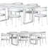 Table and Chairs CB2 Play and Valini Nordic Accent - DayToday