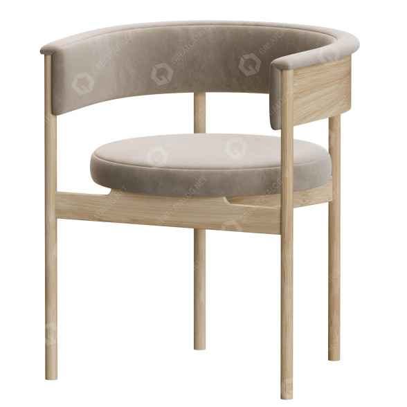 Armchair Karimoku Case Study N SC01 3D model
