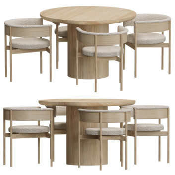 Table and Chairs Karimoku Case Study N SC01