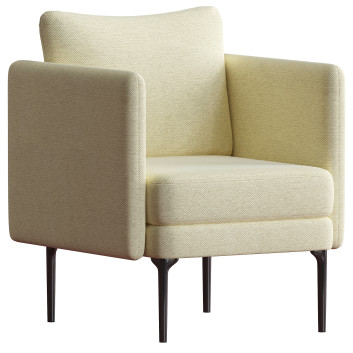 Крісло West Elm Auburn 3D модель