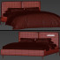 Bett und Nachttischchen Twils Frick Round - zvezdaboy