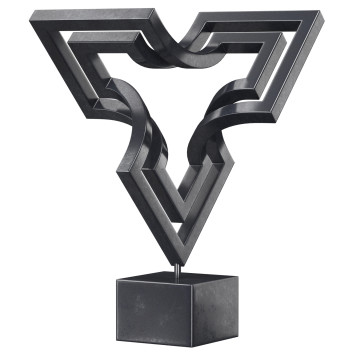 Статуетка   Levitating Bi-Structure by Nikolaus Weiler 3D модель