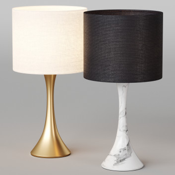 Tischlampe CB2 Ada Marble