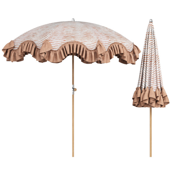 Regenschirm HK Living Beach Umbrella 3D-Modell