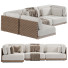 Sofá Restoration Hardware Caicos 2 - Muhammad CGI