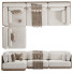 Sofá Restoration Hardware Caicos 2 - Muhammad CGI