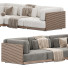 Sofá Restoration Hardware Caicos 2 - Muhammad CGI