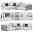 Sofá Restoration Hardware Caicos 2 - Muhammad CGI