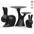 Tisch und Stühle für Kinder Qeeboo Milano Rabbit Tree and Rabbit - Boombast