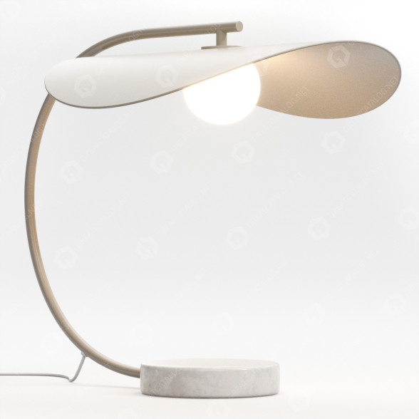 Lampe à poser MADE Ondene modèle 3D