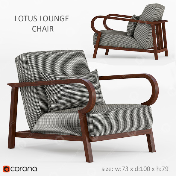 Sessel Costantini Pietro Lotus 3D-Modell