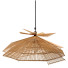 Lámpara colgante Heaps & Woods Franck Natural Rattan Medium - artpolka