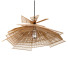 Lámpara colgante Heaps & Woods Franck Natural Rattan Medium - artpolka