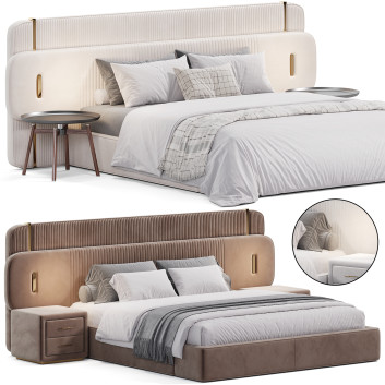 Ліжка та тумбочки Carpanese Home Italia Papillon XL