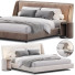 Beds and Bedside Tables Minotti Spencer - Theorema
