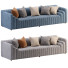 Sofa 1stDibs Art Deco Inspired Channel Tufted in Velvet - shoxruxbekzokirov65-31540