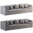 Sofa 1stDibs Art Deco Inspired Channel Tufted in Velvet - shoxruxbekzokirov65-31540