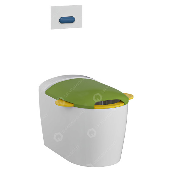 Унітаз Vitra Sento Kids 3D модель