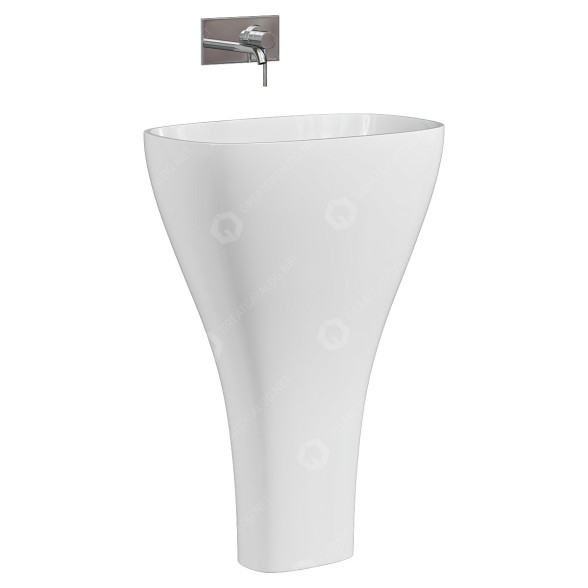 Lavabo Galassia Dream Modelo 3D