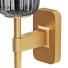 Wall Lamps Astro Lighting Tacoma Reed Ribbed Glass Smoke 5036010 - sta-84